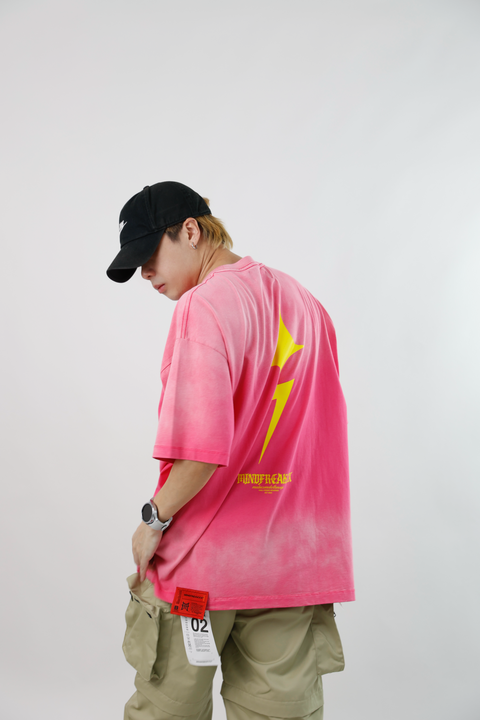 FREAKSTAR ESSENTIAL OVERSIZED TEE (STONE-WASHED PINK)