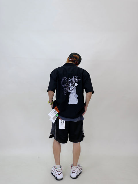 SNOWITCH CAMP COLLAR SHIRT