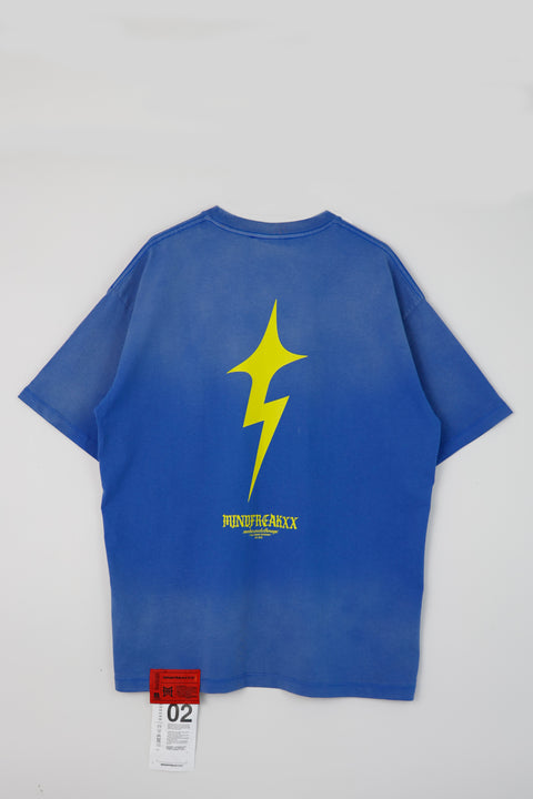 FREAKSTAR ESSENTIAL OVERSIZED TEE (STONE-WASHED BLUE)