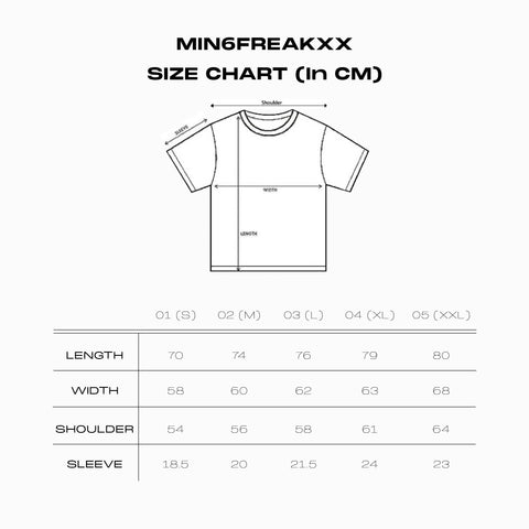 [Limited Edition] MINDFREAKXX 1st ANNIVERSARY CROWN REFLECTIVE OVERSIZED TEE